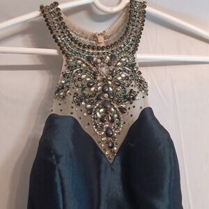 Alyce paris emerald dress size 6